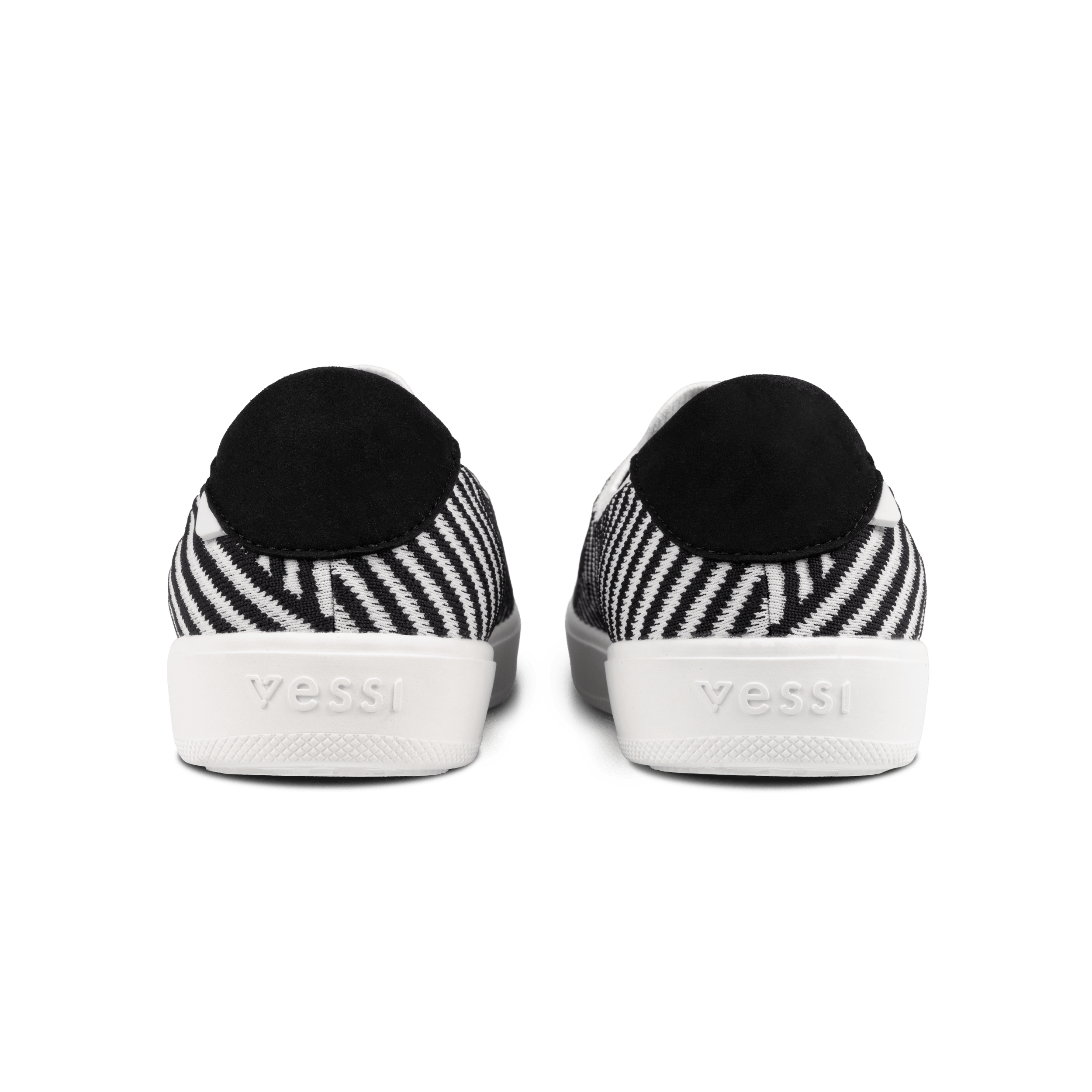 Men's Boardwalk Slip-On - White/Black Zigzag - Image 7