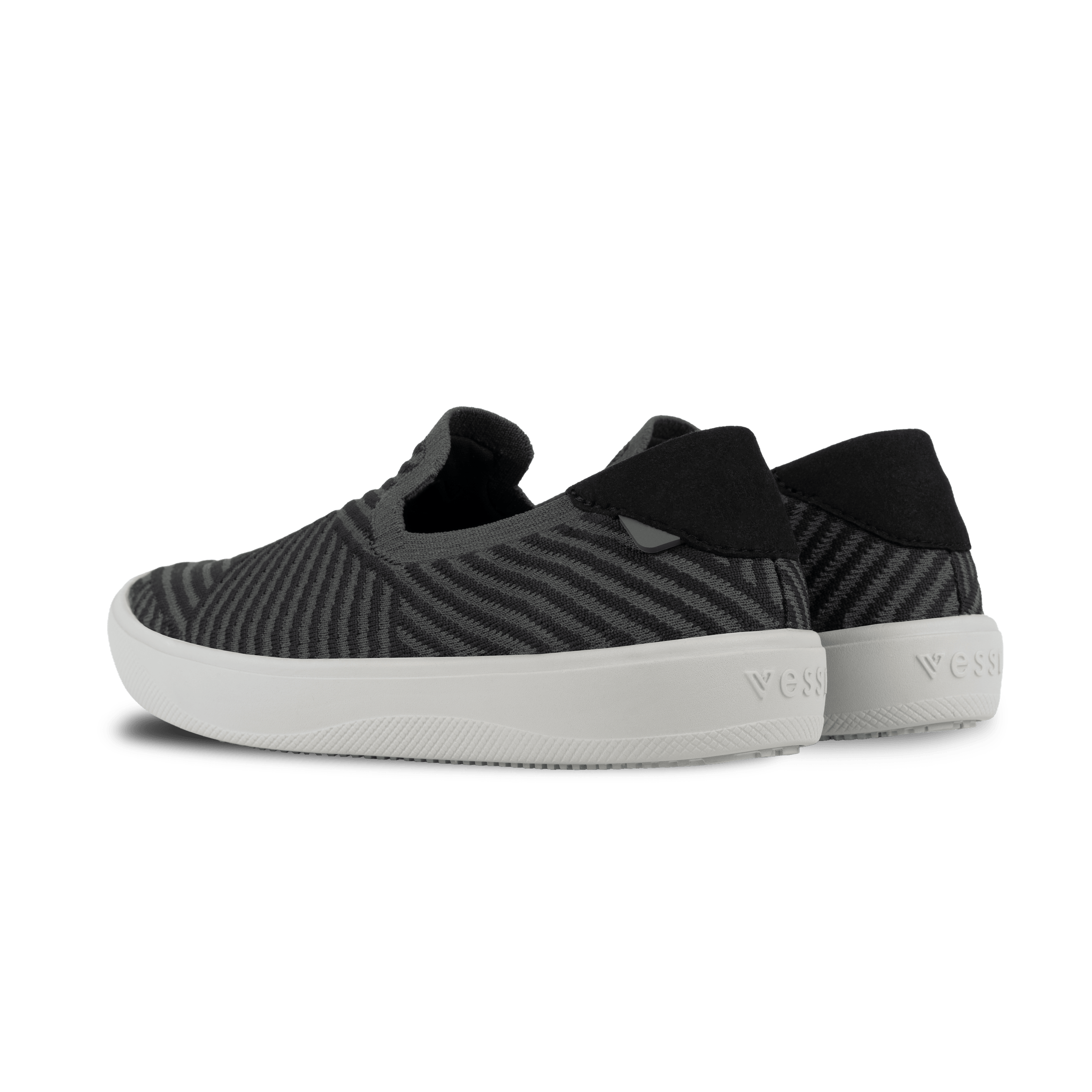 Women's Boardwalk Slip-On - Dark Grey/Black Zigzag - Image 4