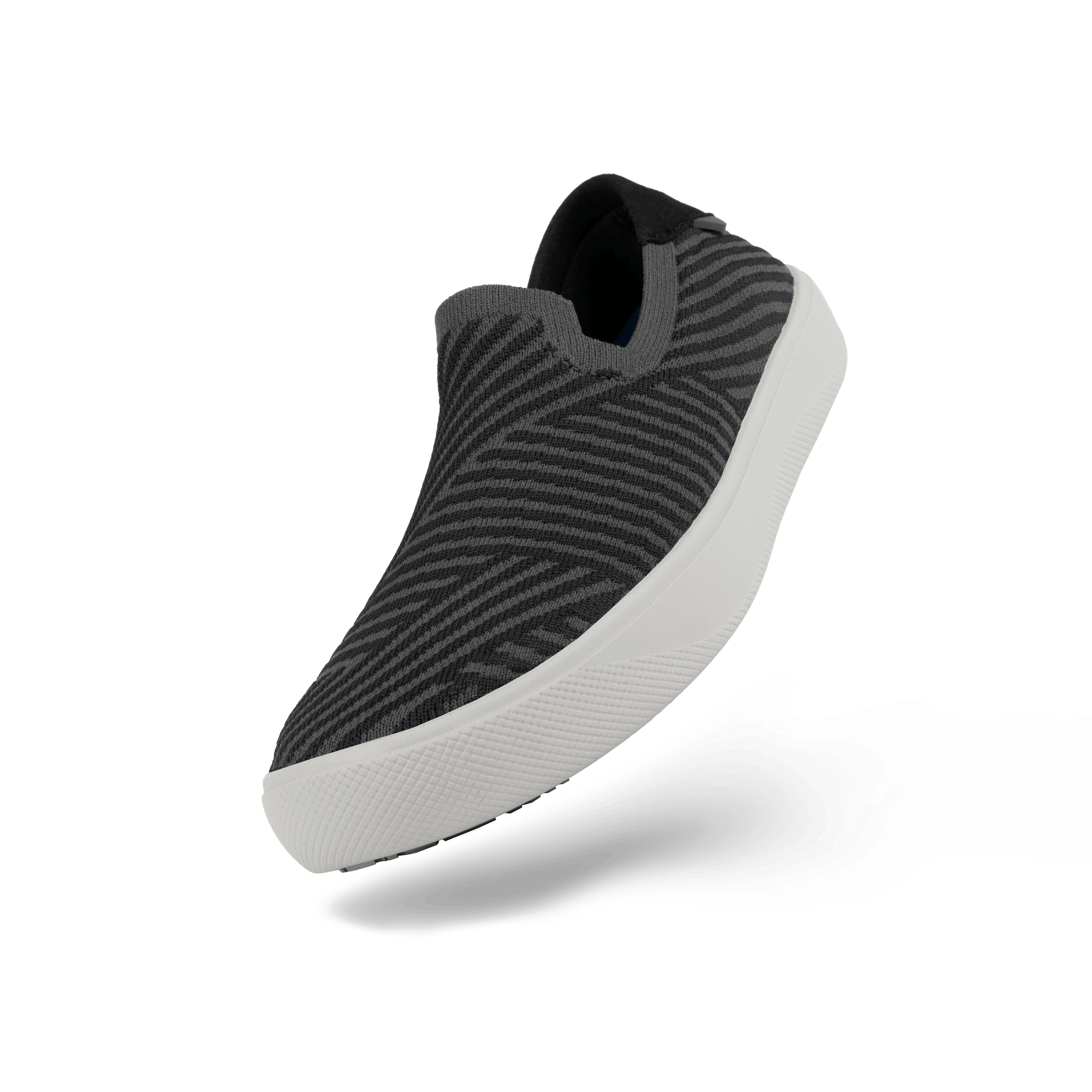 Women's Boardwalk Slip-On - Dark Grey/Black Zigzag - Image 2