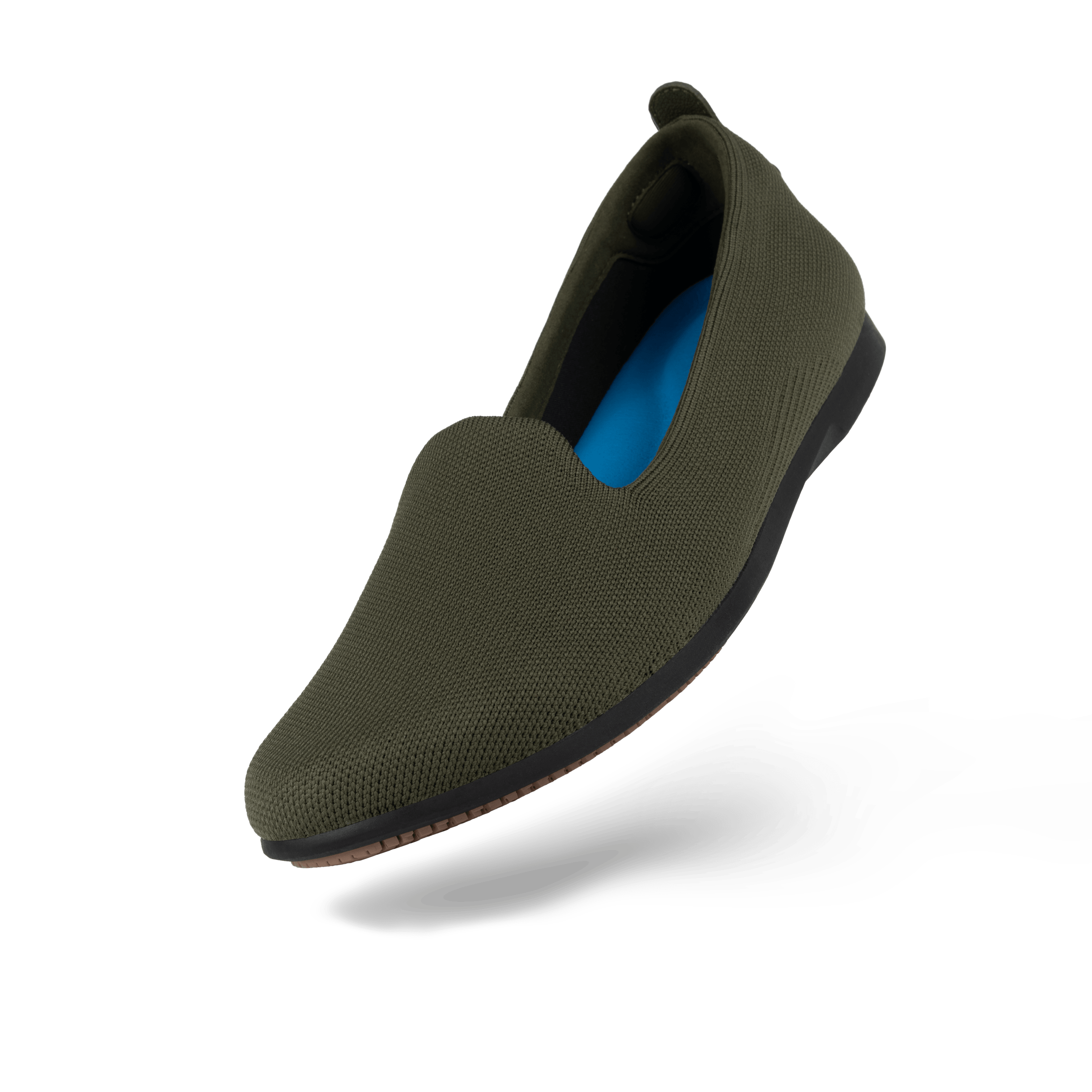 Women's Market Flat - Dark Olive/Black - Image 2